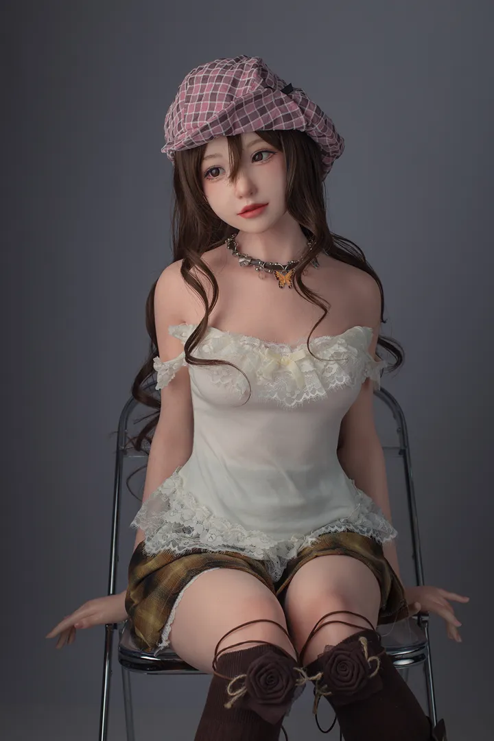 149cm (4ft11) Copa N/A Textura de piel real Silicona Muñeca sexual Rina, ROS Cabeza #112b
